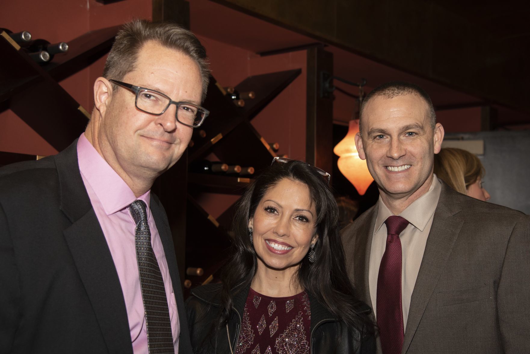 Lee Holmes, Christine and LT Jeremy Romo